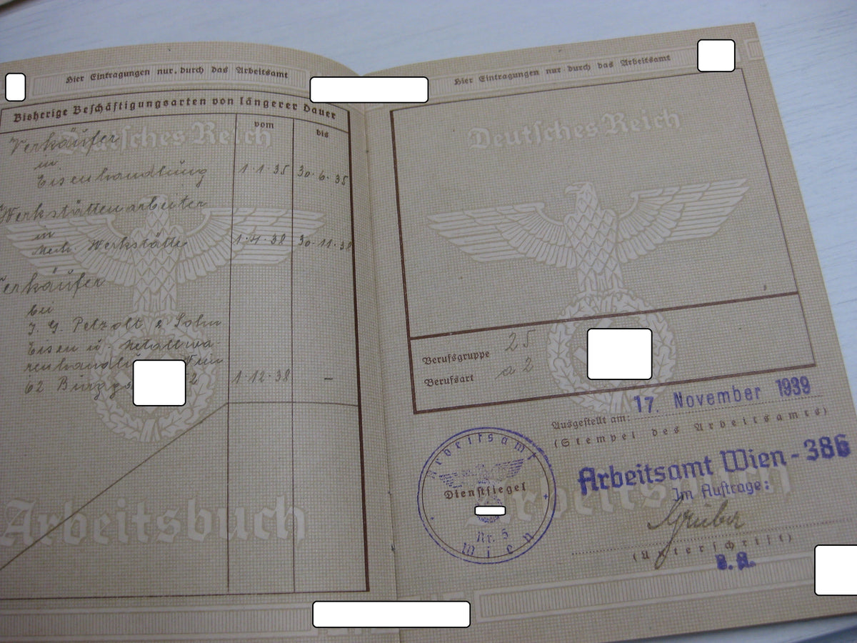 Besitzzeugnis Verleihungsurkunde Wehrmacht Russland Ostfront