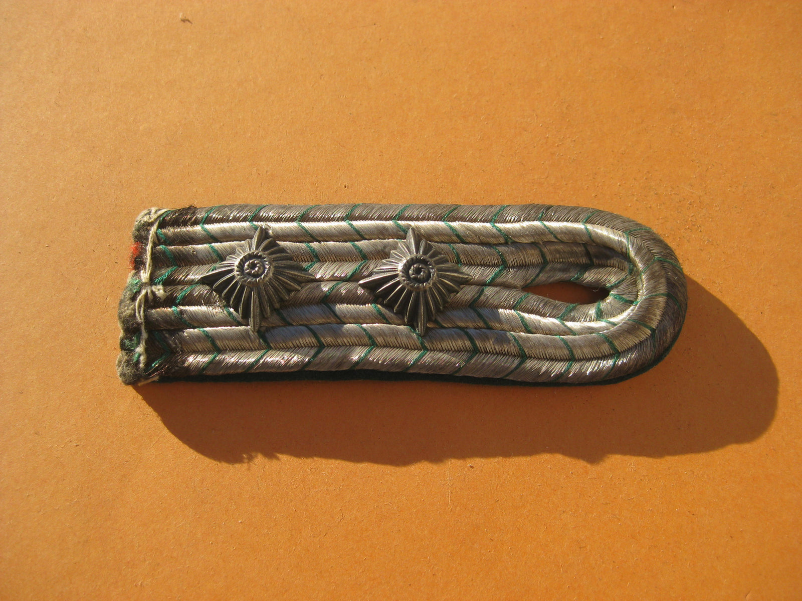 Schulterklappe Hauptmann Königreich Sachsen 1. Weltkrieg