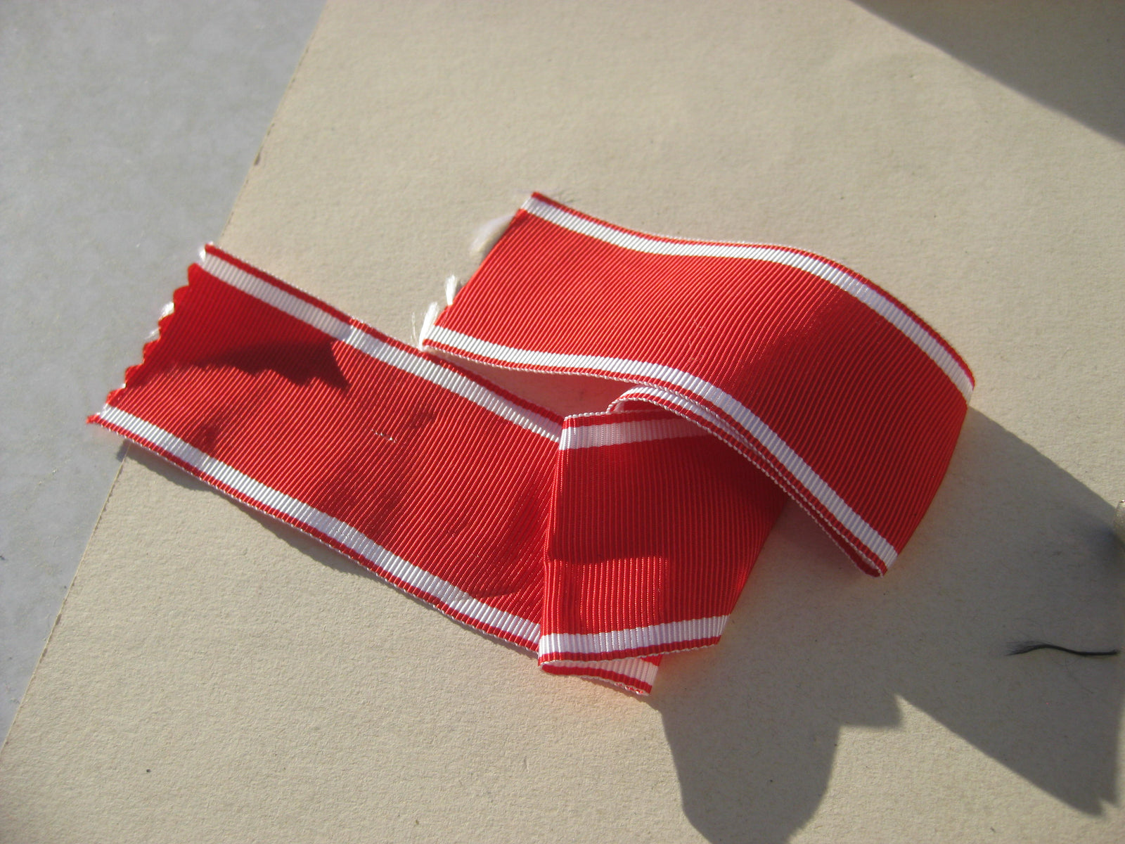 Sammleranfertigung Ordensband UV-positiv Orden Ehrenzeichen Russland ?? Rotes Kreuz