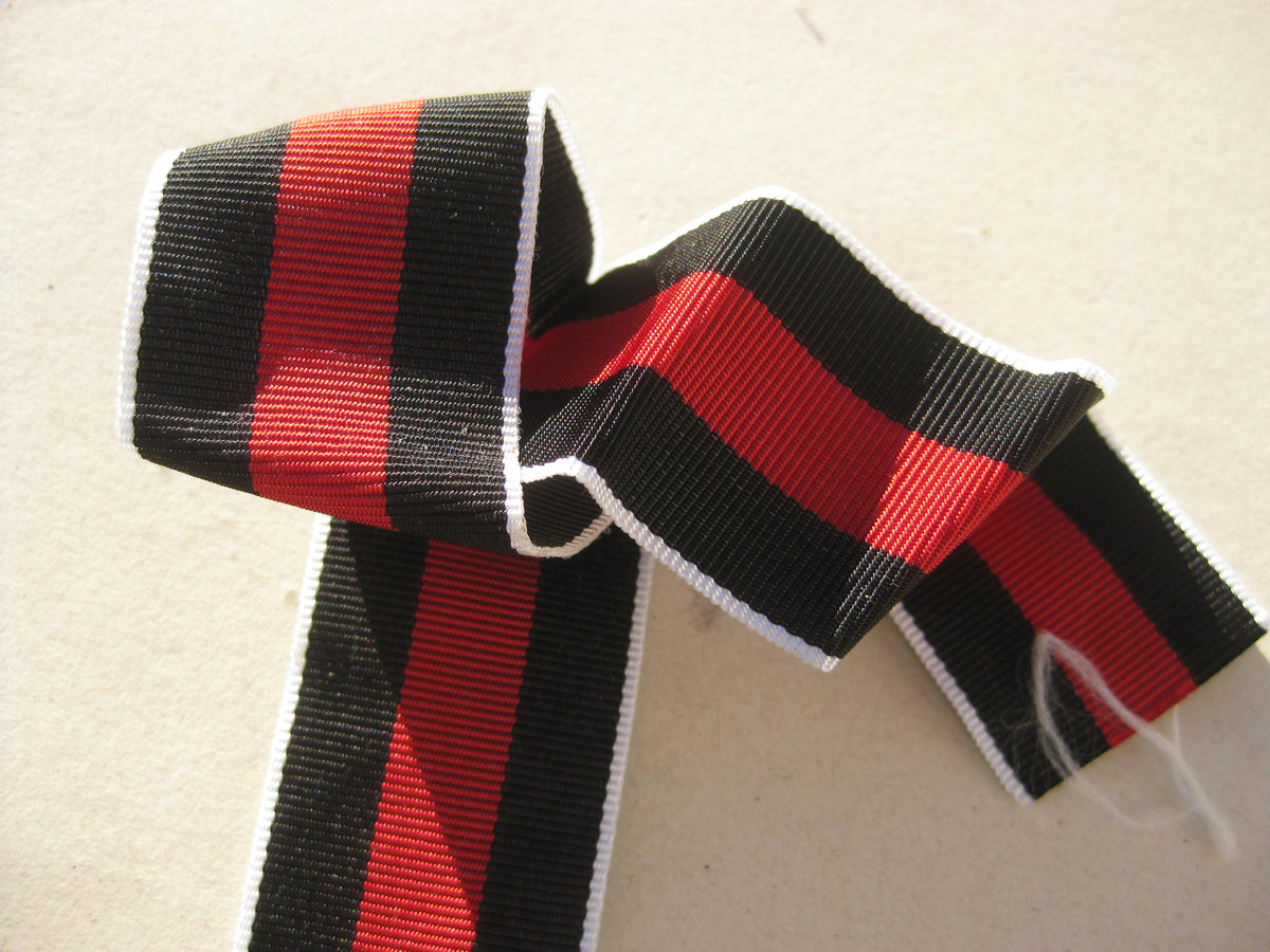 Sammleranfertigung Ordensband UV-positiv zur Medaille 1. Oktober 1938 Sudetenmedaille Einmarschmedaille