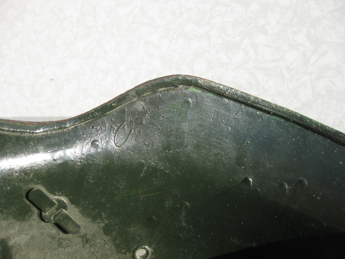 Stahlhelmglocke M35 Wehrmachtshelm mit beiden Abzeichen