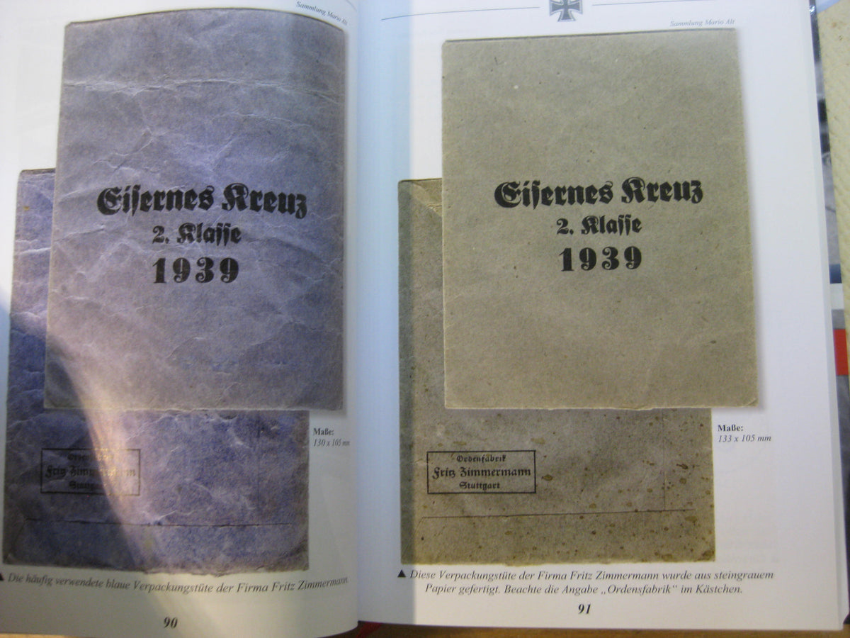 Ordenskatalog Buch Das Eiserne Kreuz 1939  2.Klasse  Wehrmacht