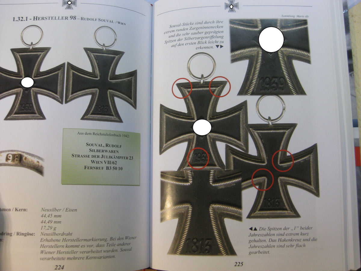 Ordenskatalog Buch Das Eiserne Kreuz 1939  2.Klasse  Wehrmacht