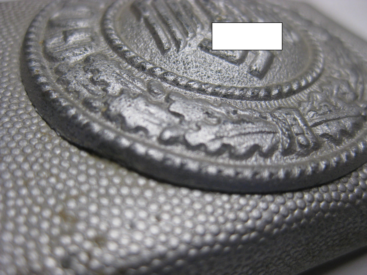 BODENFUND Koppelschloss für Mannschaften -Heer- Wehrmacht GOTT MIT UNS Aluminium