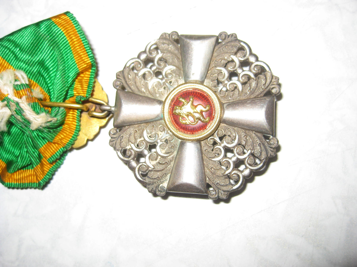 Baden Ritterkreuz 2.Klasse mit goldenem Eichenlaub vom Zähringer Löwen Ehrenzeichen Auszeichnung Kaiserreich