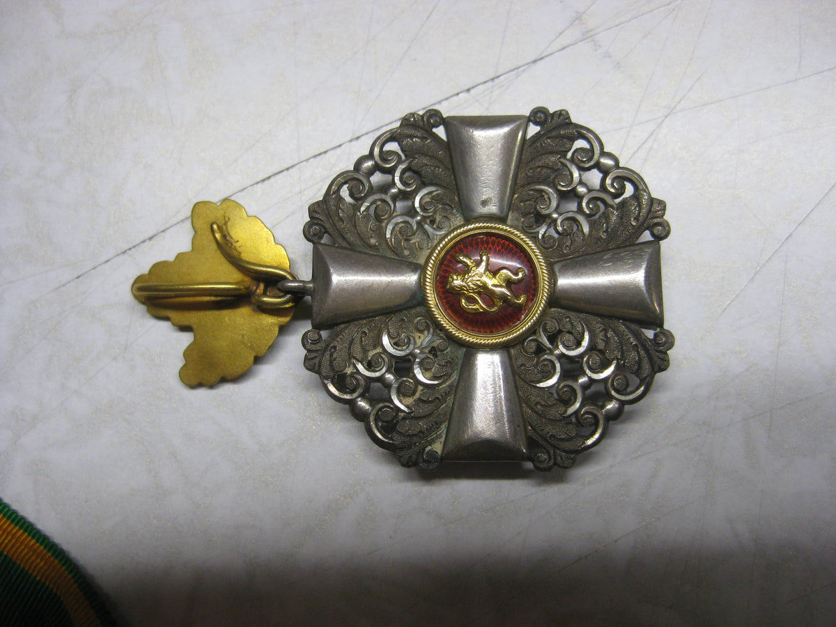 Baden Ritterkreuz 2.Klasse mit goldenem Eichenlaub vom Zähringer Löwen Ehrenzeichen Auszeichnung Kaiserreich