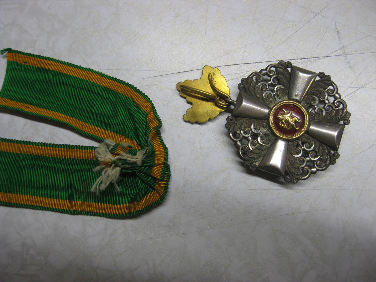 Baden Ritterkreuz 2.Klasse mit goldenem Eichenlaub vom Zähringer Löwen Ehrenzeichen Auszeichnung Kaiserreich