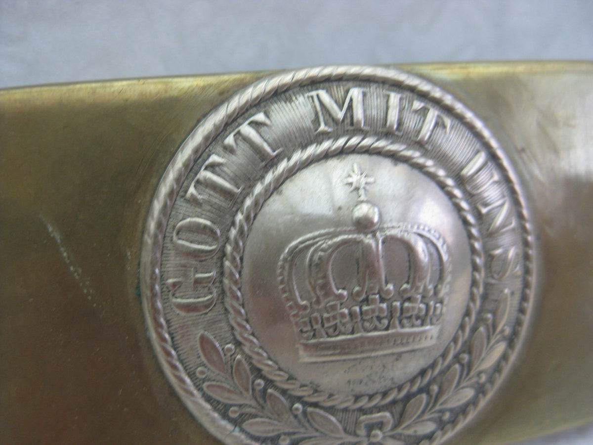 !! Für KINDER !! - Koppelschloss kleine Ausführung GOTT MIT UNS