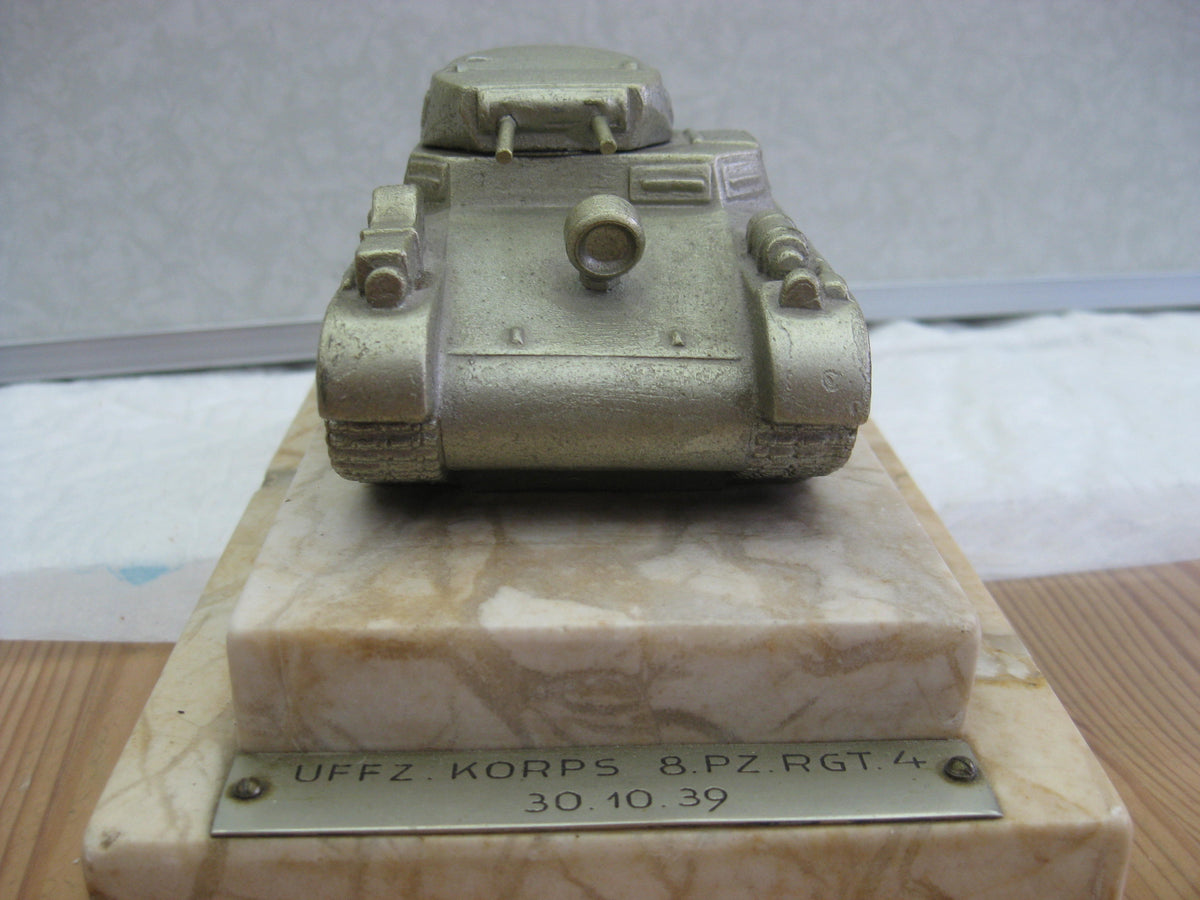 Erinnerungsstück Panzertruppe Sturmartillerie Panzerjäger Sturmgeschützkommandant Panzer Regiment 4 Ohrdruf