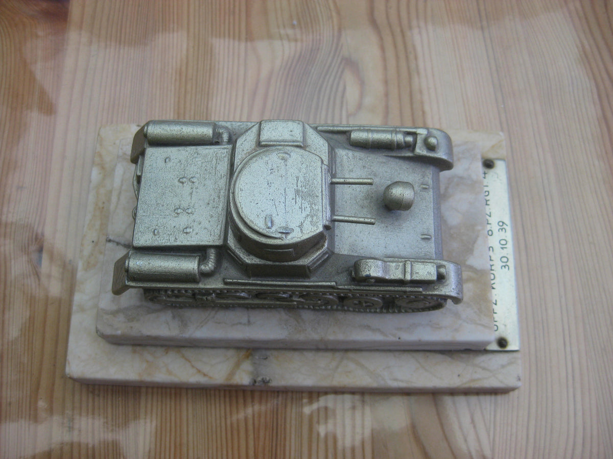 Erinnerungsstück Panzertruppe Sturmartillerie Panzerjäger Sturmgeschützkommandant Panzer Regiment 4 Ohrdruf