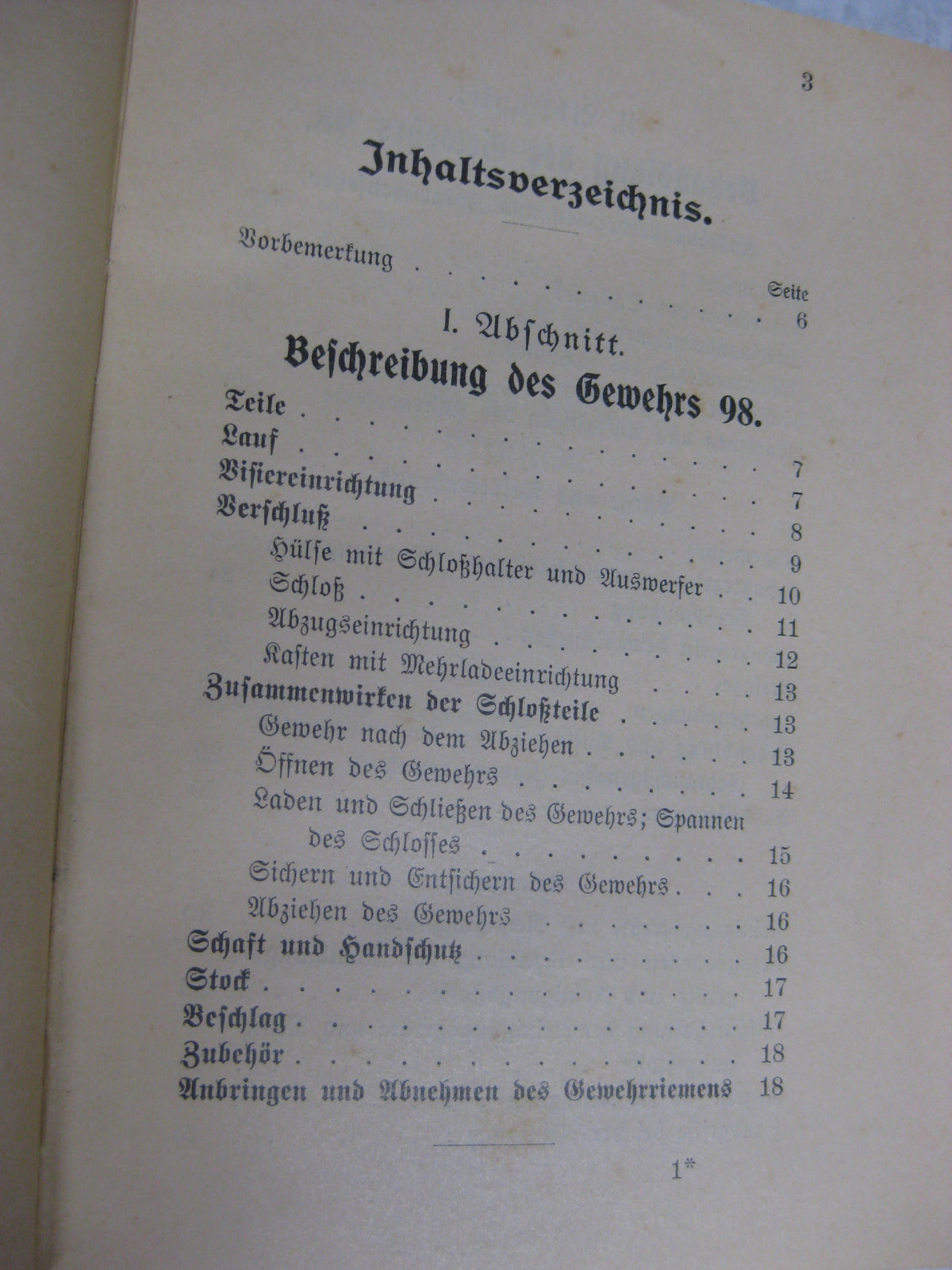 Originalausgabe Dienstvorschrift Gewehr 98 Mittler &amp; Sohn 1912 Heeresdienstvorschrift SELTEN !!
