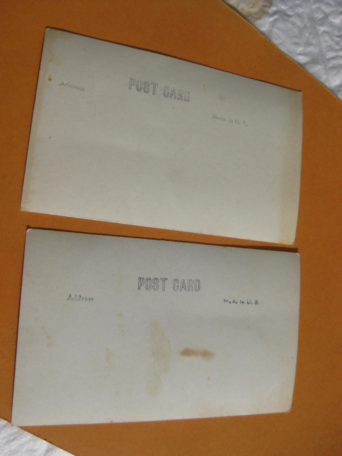 2x Uniformfoto Gefreiter der Infanterie Wehrmacht in USA Kriegsgefangenschaft