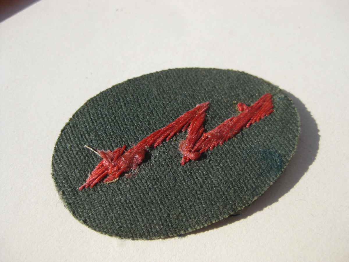 Effekten Funker Panzertruppe Ärmelabzeichen