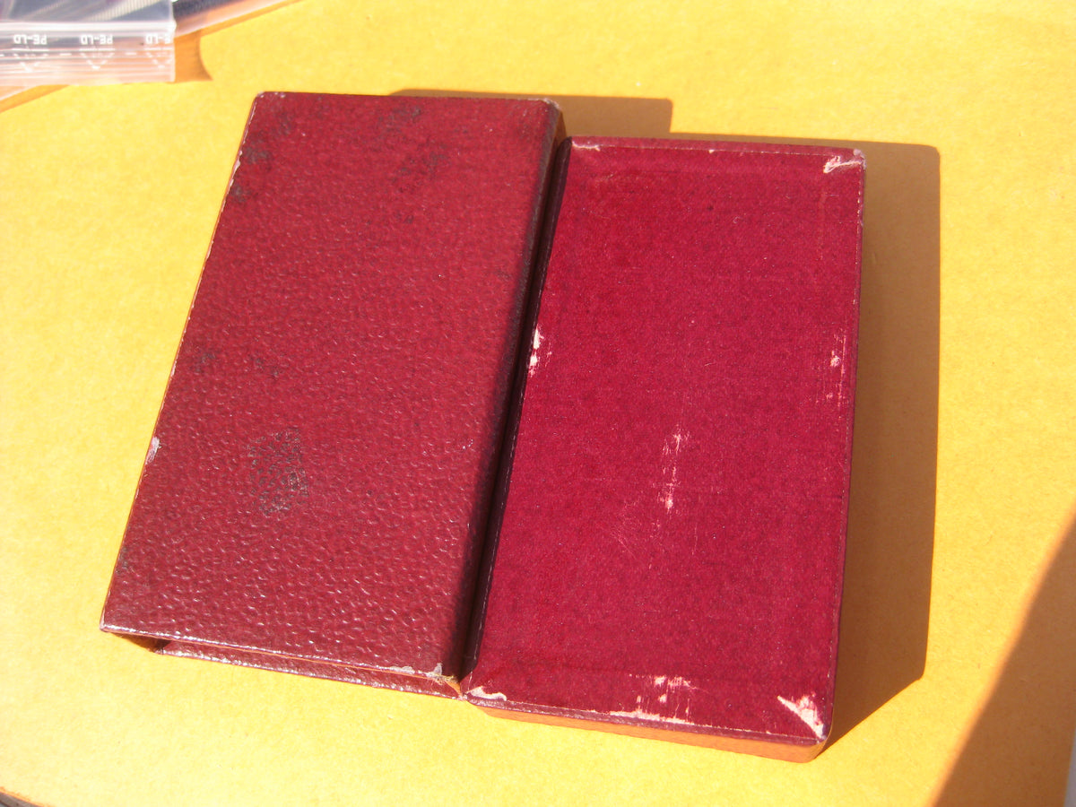 BAYERN Königreich bayrisches Militärverdienstkreuz 3.Klasse mit Schwertern (MVK) 1866-1918 in Verleihungsschachtel