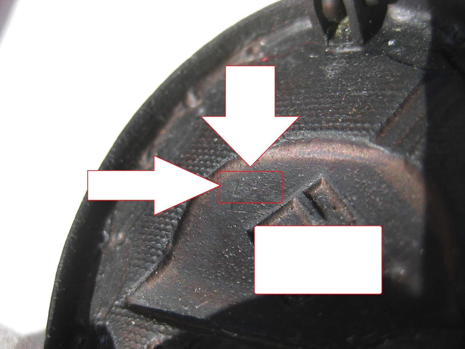 Verwundetenabzeichen 1939 in Schwarz Hersteller: "46" unbekannter Hersteller Orden 3.Reich Wehrmacht