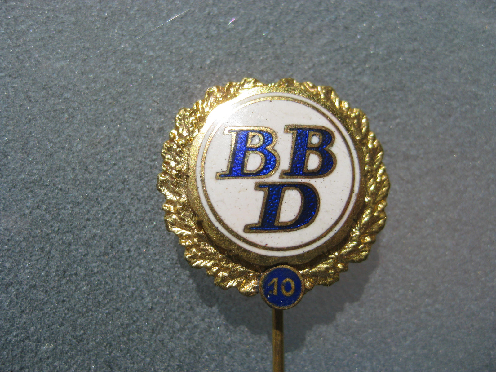 unbekannte Medaille unbekannter Orden unbekanntes Abzeichen Erinnerungsabzeichen ??? Biochemischer Bund Deutschlands goldene Ehrennadel ?