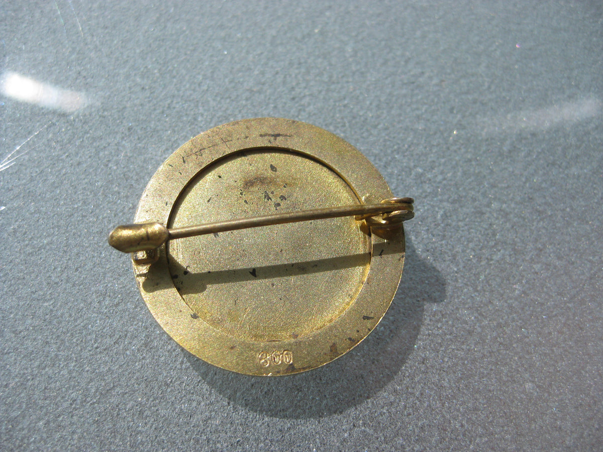 unbekannte Medaille 800er SILBER / Vergoldet unbekannter Orden unbekanntes Abzeichen Erinnerungsabzeichen ???