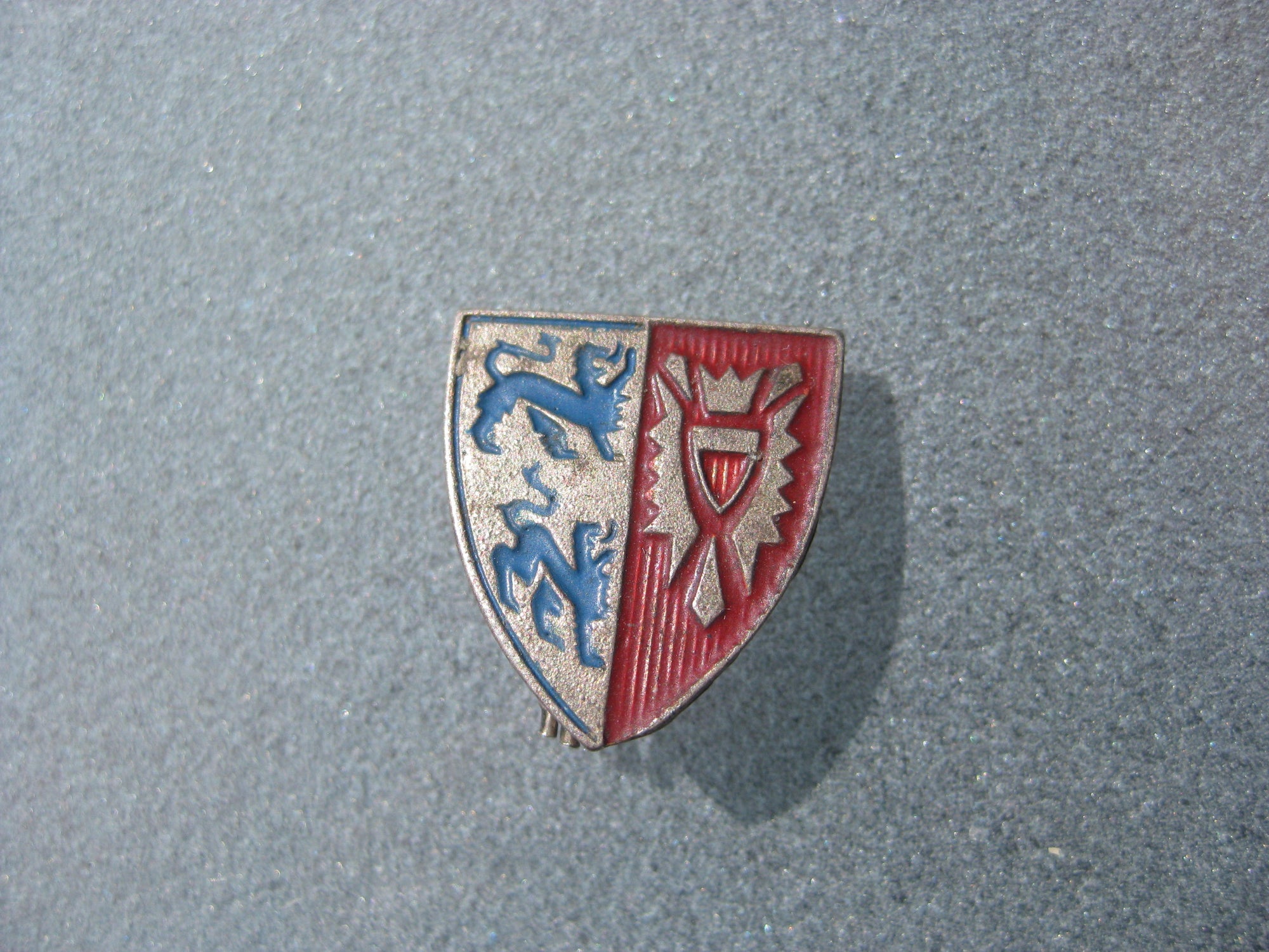 Wappen Schleswig Holstein Zivilnadel Schiffswappen für Marineschiffchen Abzeichen Erinnerungsabzeichen