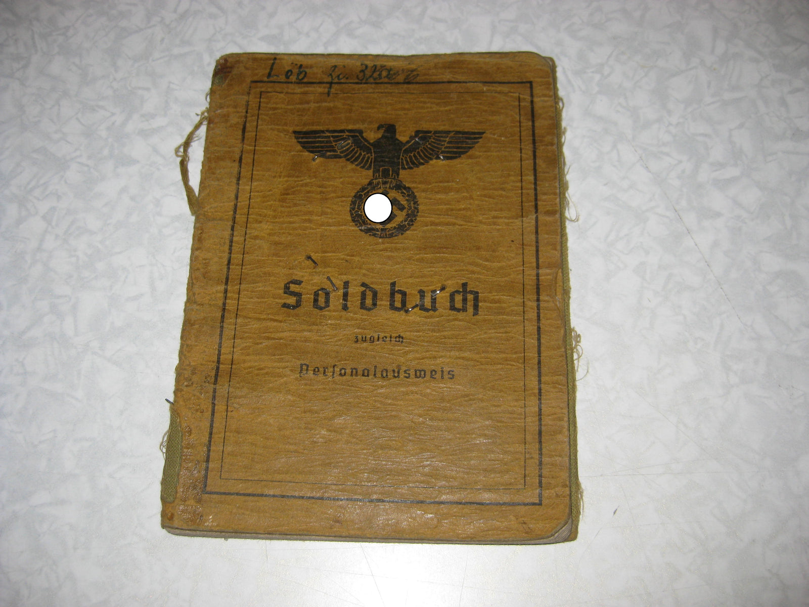 Soldbuch Wehrmacht Heer Landesschützen Bataillon