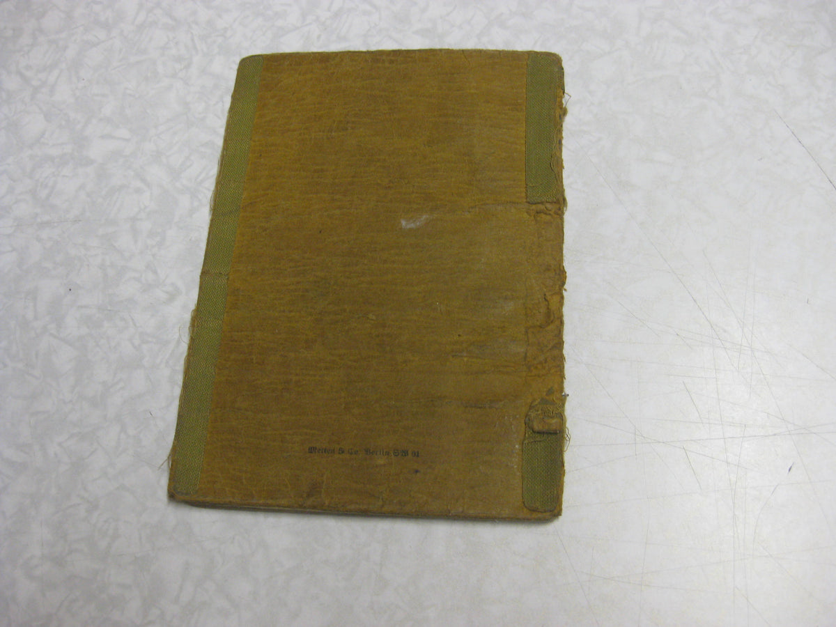 Soldbuch Wehrmacht Heer Landesschützen Bataillon