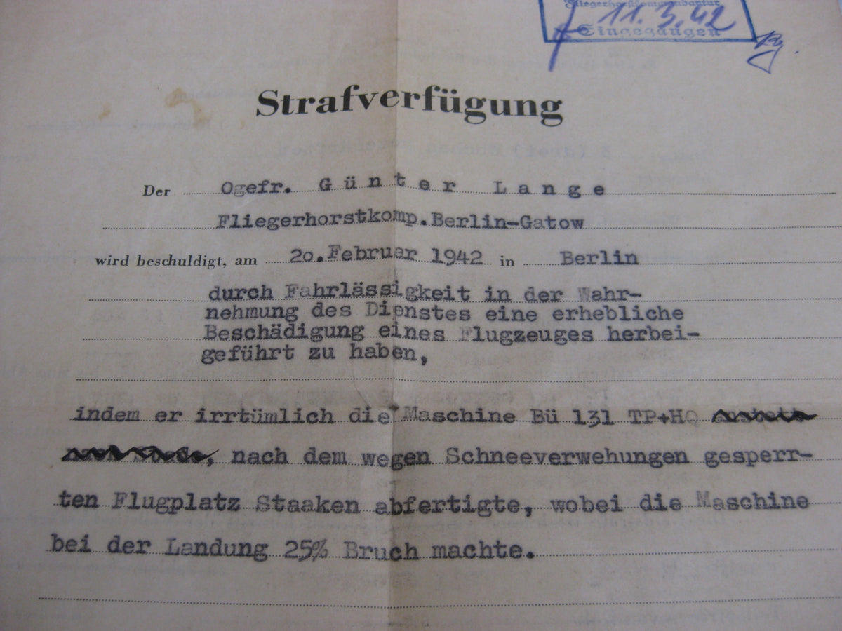 Soldbuch Flugbuch Wehrpaß Wehrmacht Luftwaffe Verwundetenabzeichen in GOLD