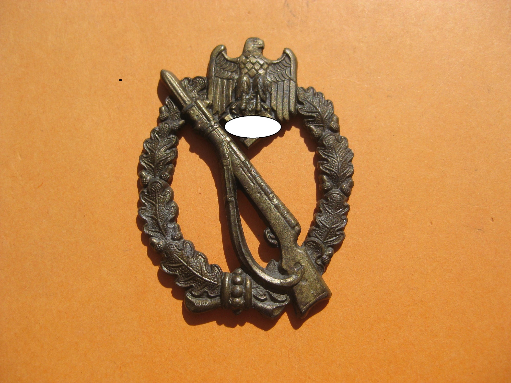 Infanteriesturmabzeichen in Bronze (ISA) - seltene Variante-