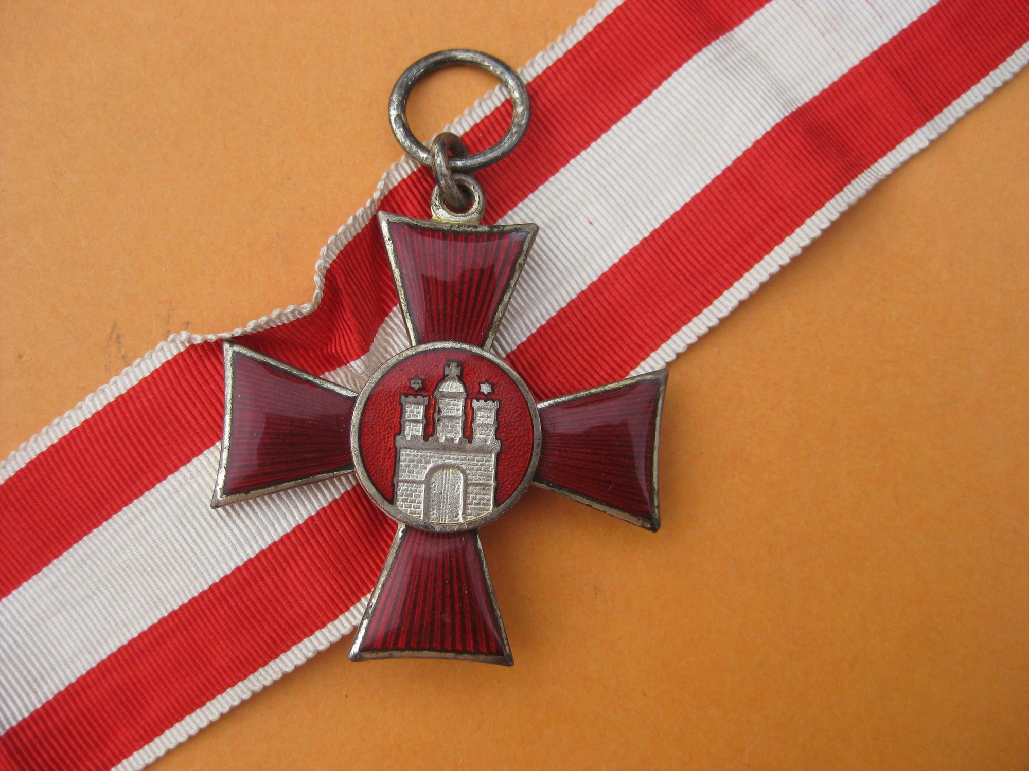 Orden Hamburger Hanseatenkreuz Kriegsverdienstkreuz 1914
