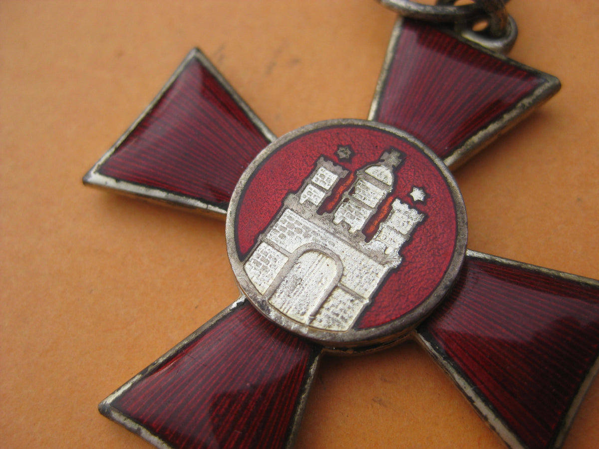 Orden Hamburger Hanseatenkreuz Kriegsverdienstkreuz 1914