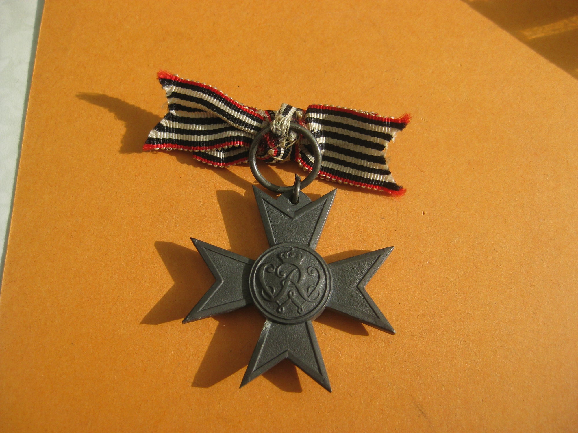 Kreuz für Kriegshilfsdienst -Preußen- Verleihung an Frau !!!