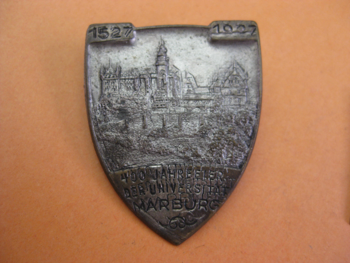 Abzeichen Universität  Marburg an der Lahn 1927 Hessen