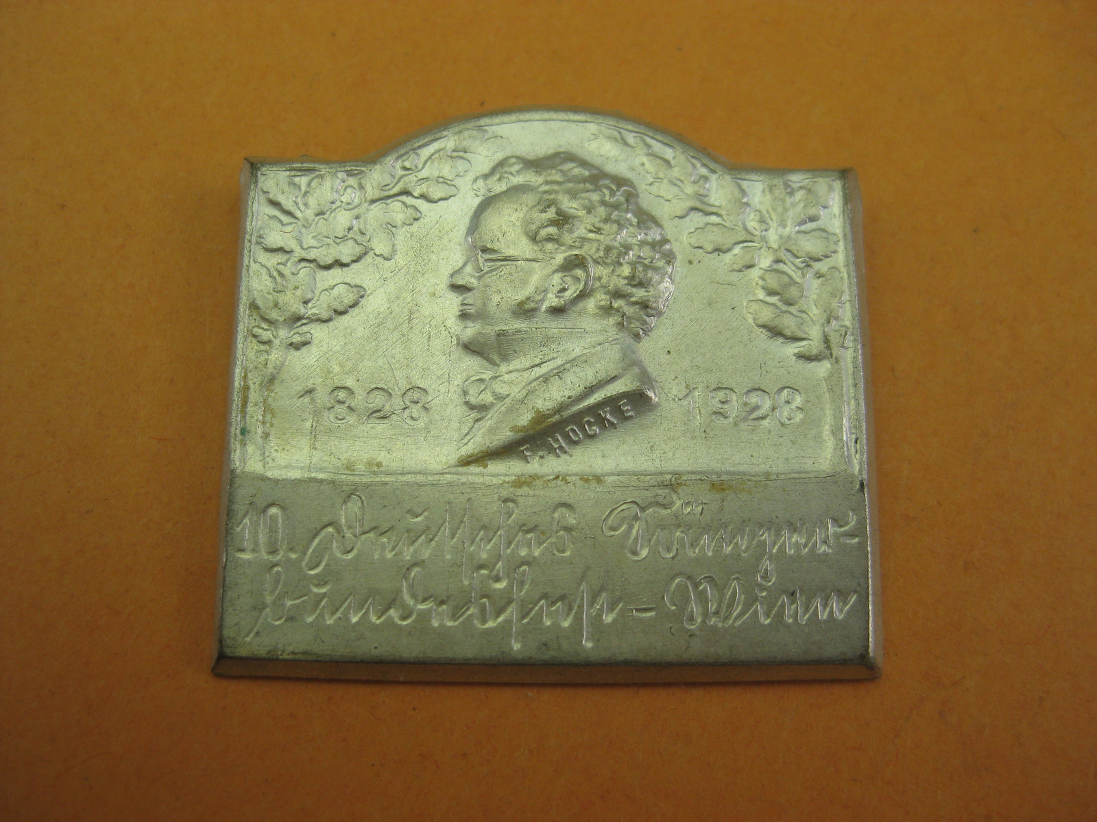 Abzeichen 10. Sängerbundesfest in Wien 1928 DSB