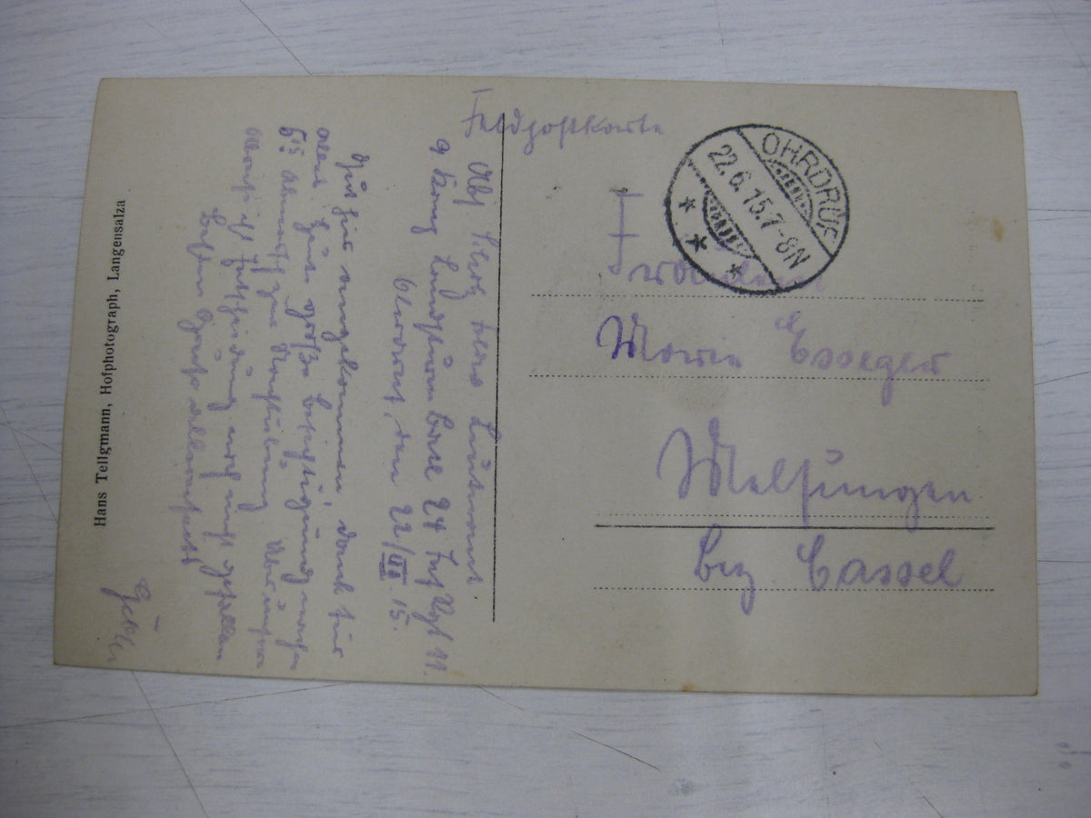 Postkarte Deutsches Reich 1.Weltkrieg