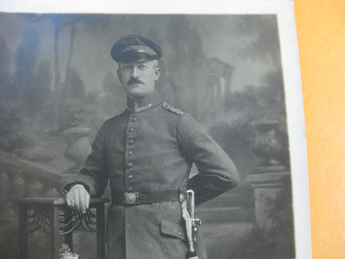 Fotopostkarte Deutsches Reich 1.Weltkrieg Unteroffizier Mainz