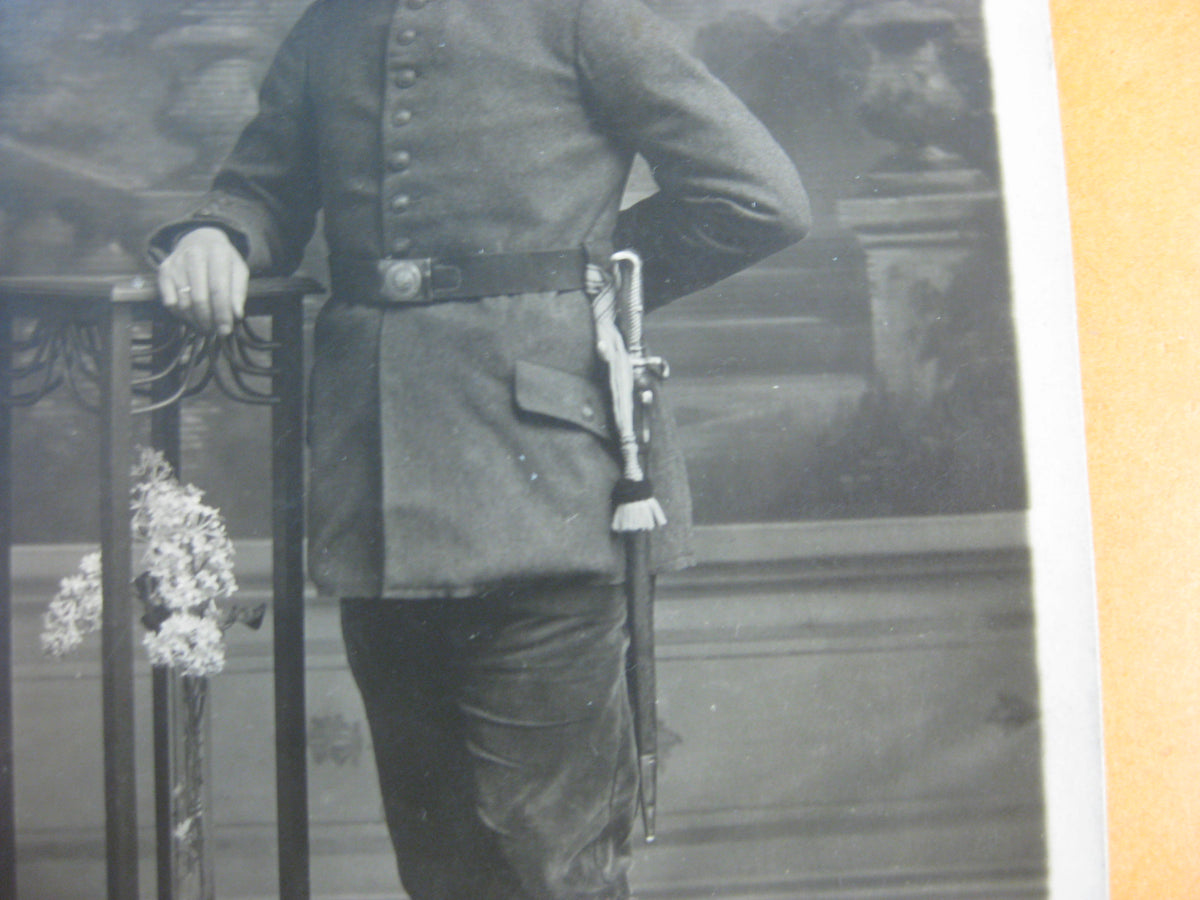 Fotopostkarte Deutsches Reich 1.Weltkrieg Unteroffizier Mainz