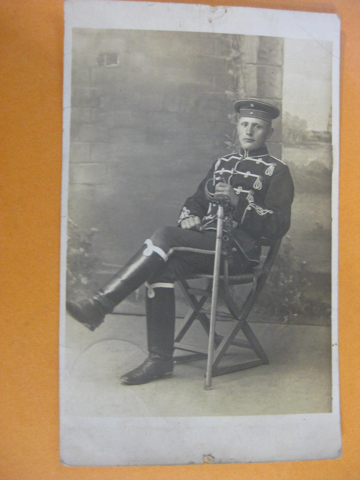 Fotopostkarte Deutsches Reich 1.Weltkrieg Husaren