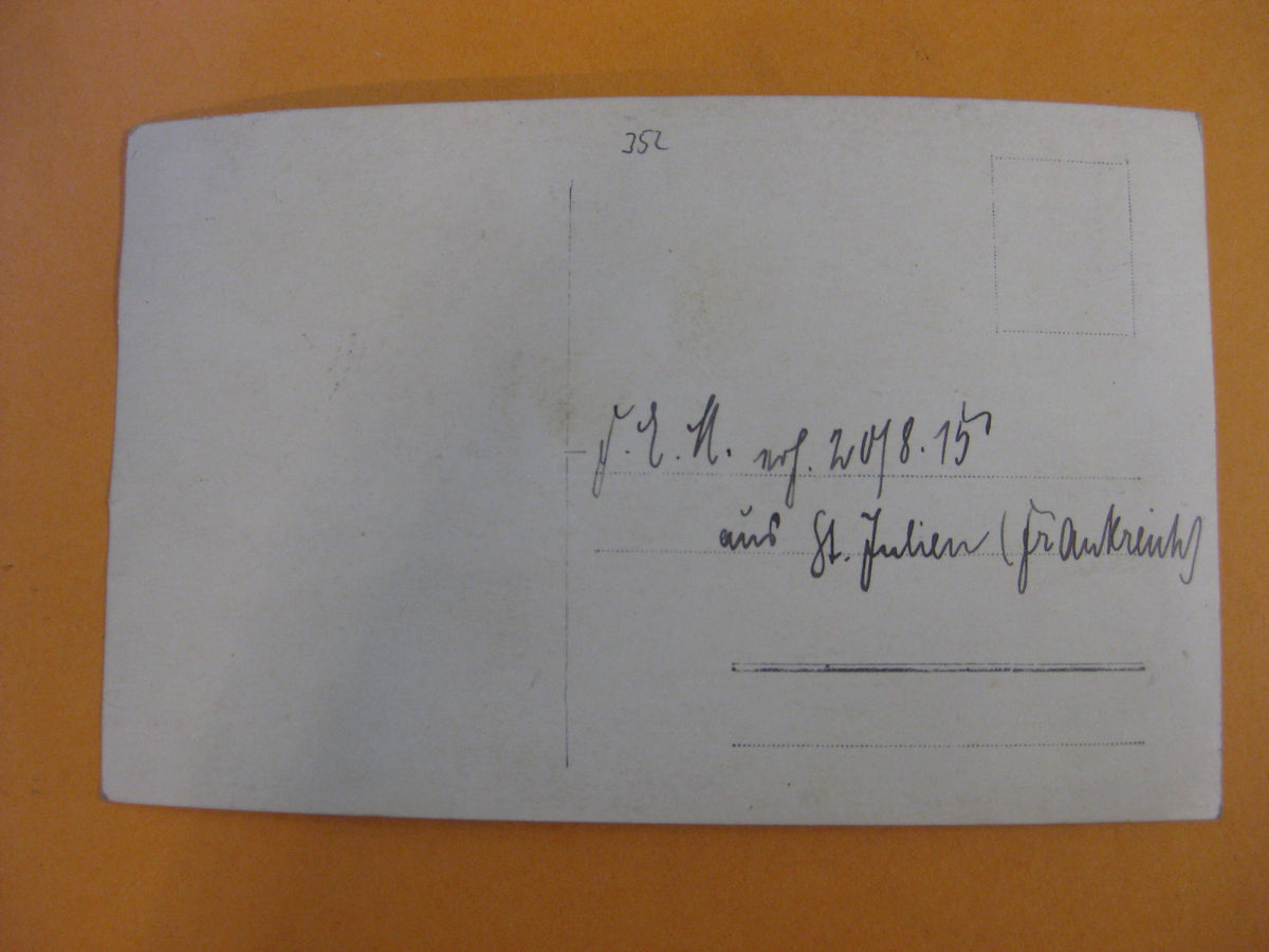 Fotopostkarte Deutsches Reich 1.Weltkrieg St. Julien en Genevois Frankreich Westfront