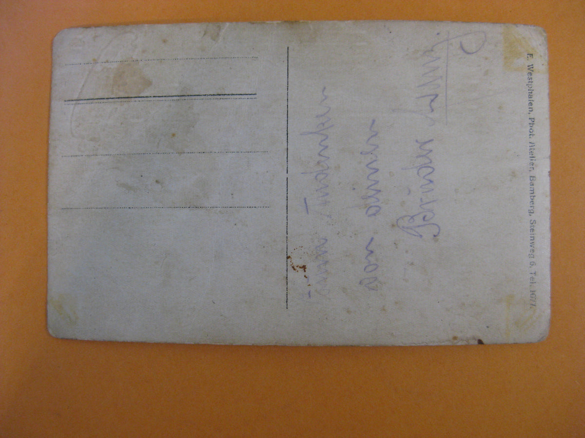 Fotopostkarte Deutsches Reich 1.Weltkrieg Grabendolch Bayern