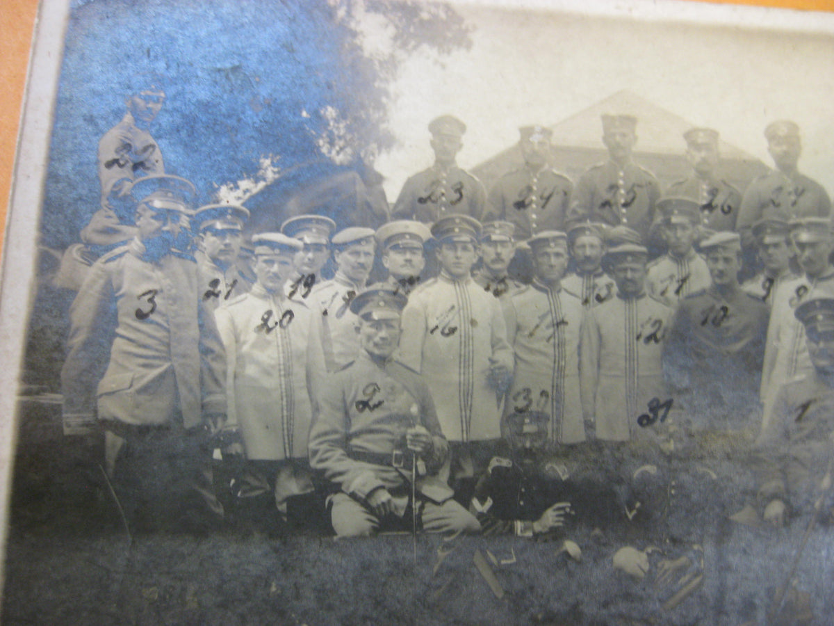 Fotopostkarte Deutsches Reich 1.Weltkrieg Kürassiere Kavallerie Manöver ??