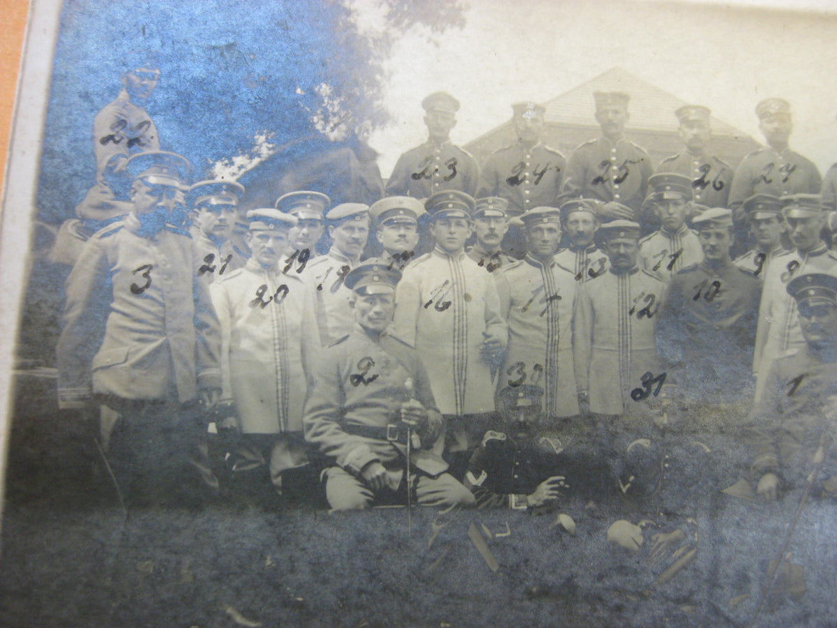 Fotopostkarte Deutsches Reich 1.Weltkrieg Kürassiere Kavallerie Manöver ??