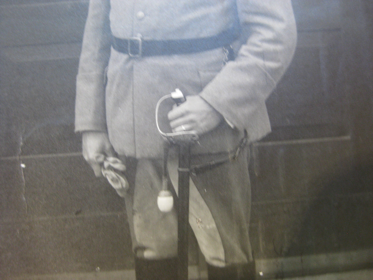 Fotopostkarte Deutsches Reich 1.Weltkrieg Feldgraue Uniform Kavallerie