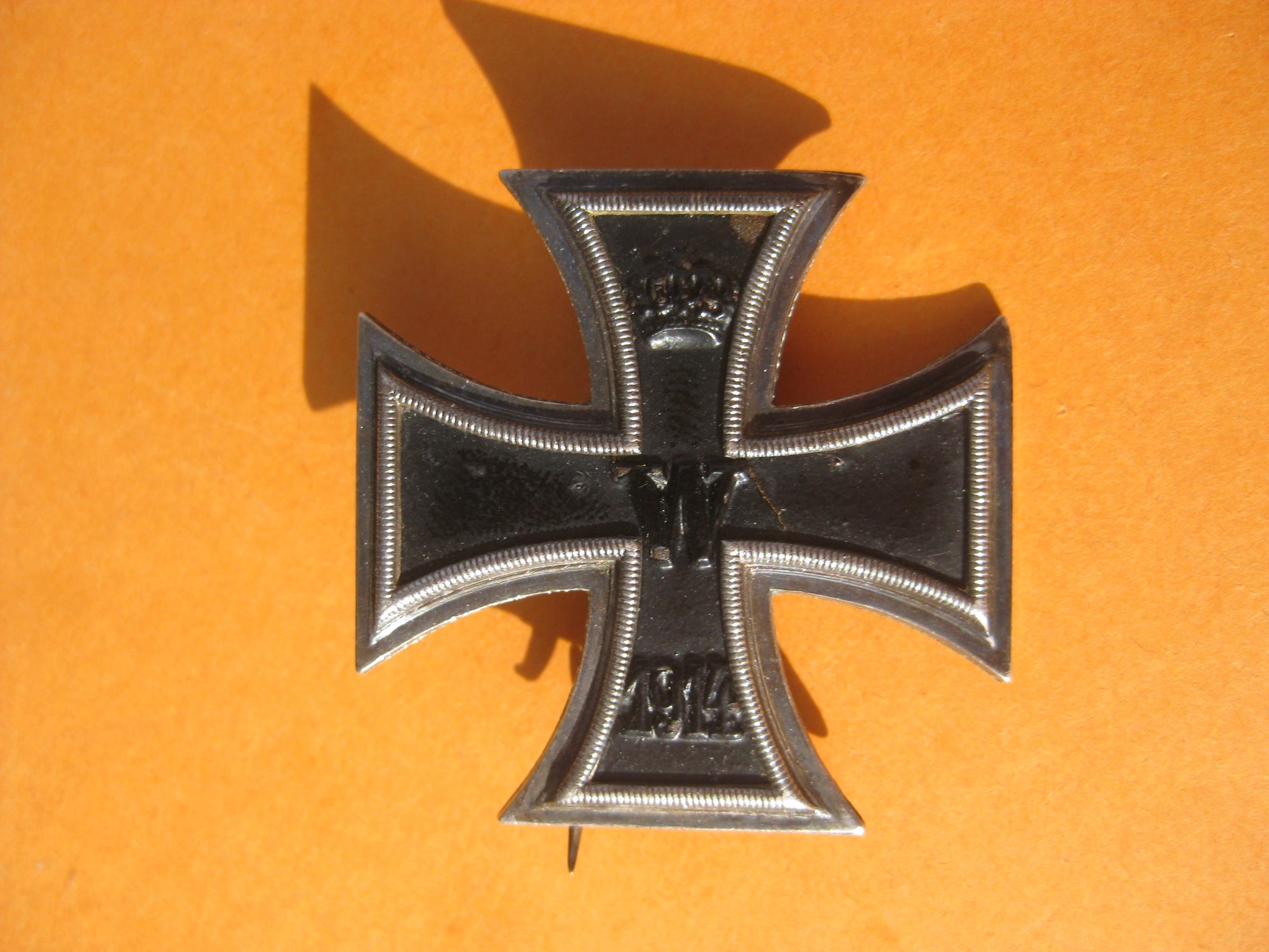 Eisernes Kreuz 1.Klasse 1914 (EK1/14) mit Kampfschaden