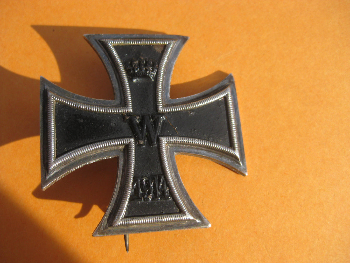 Eisernes Kreuz 1.Klasse 1914 (EK1/14) mit Kampfschaden