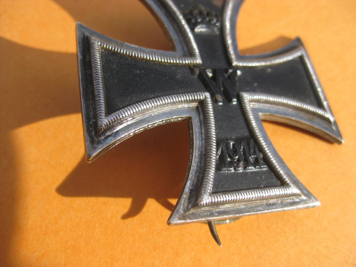 Eisernes Kreuz 1.Klasse 1914 (EK1/14) mit Kampfschaden