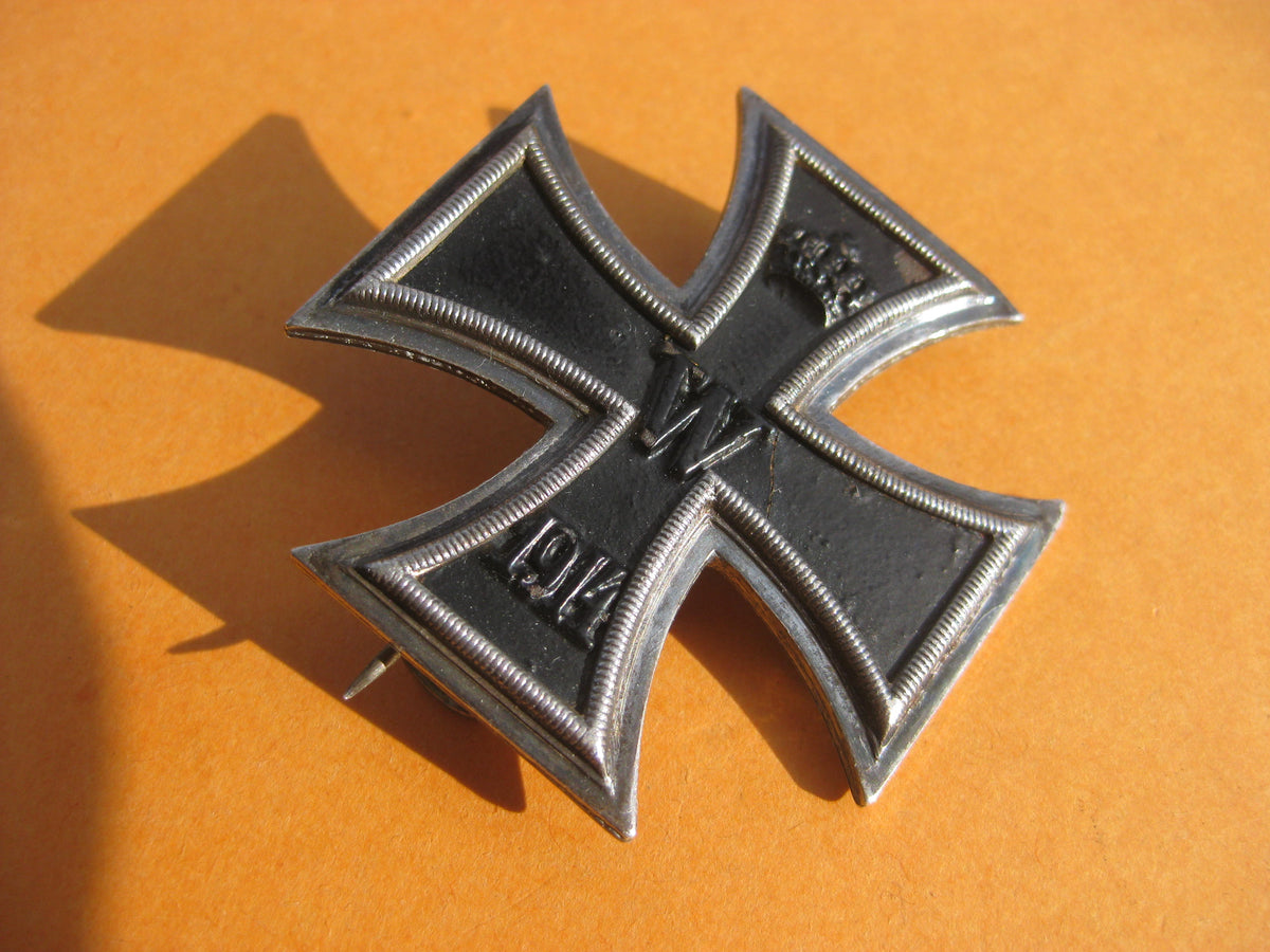 Eisernes Kreuz 1.Klasse 1914 (EK1/14) mit Kampfschaden