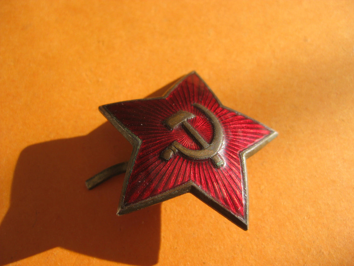 Beutestück Mützenabzeichen Russland 2. Weltkrieg