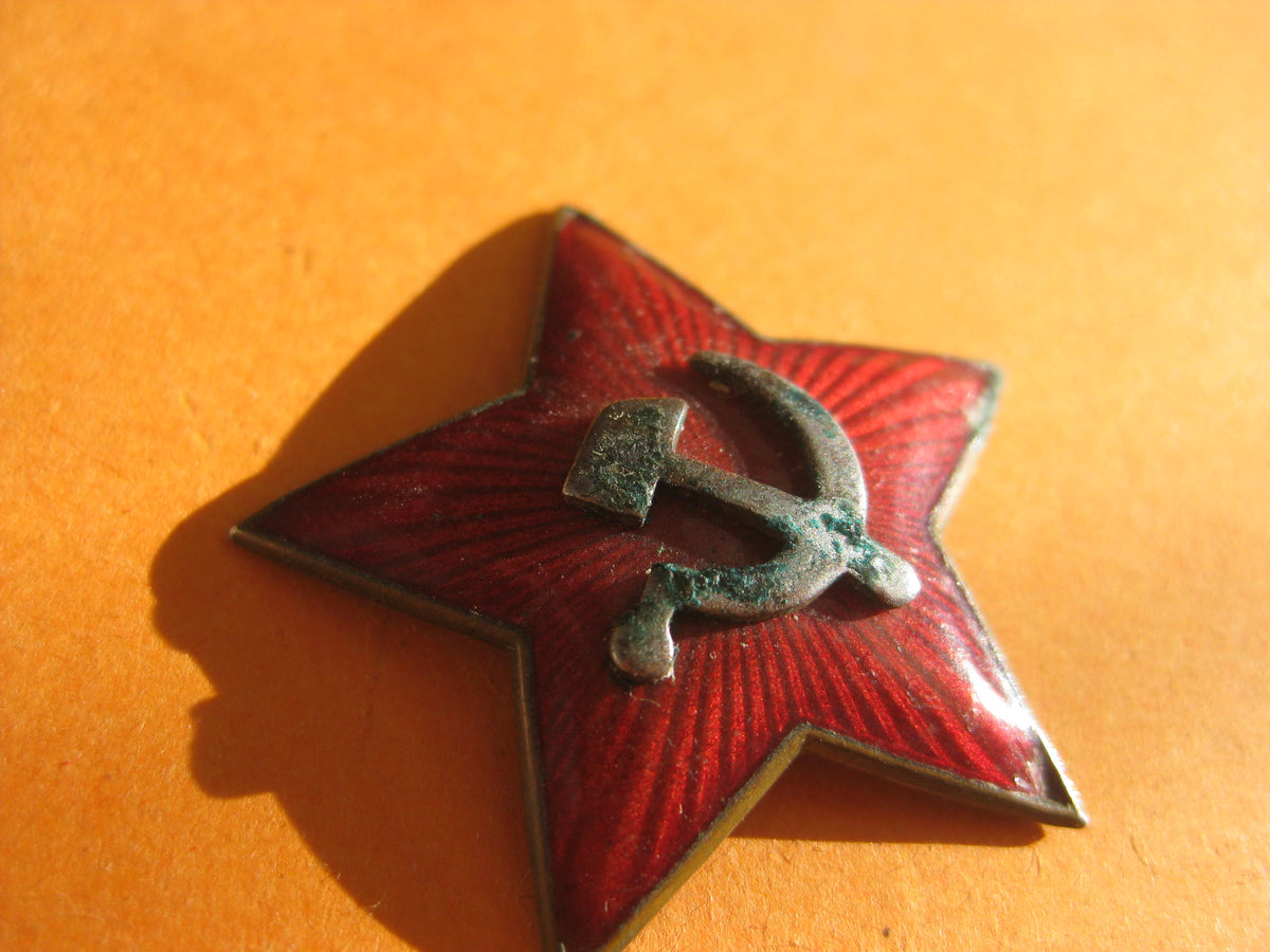 Beutestück Mützenabzeichen Russland 2. Weltkrieg