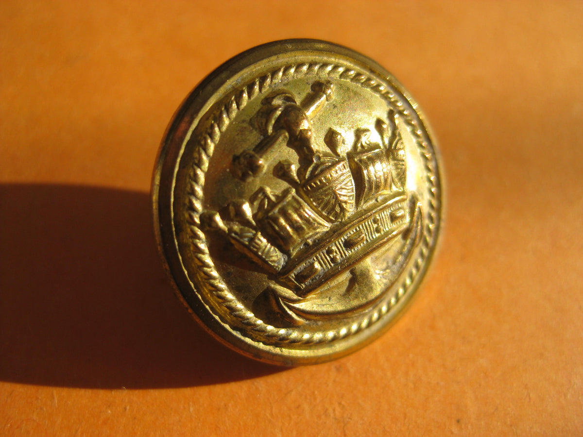 ?????? unbekanntes Uniformteil Effekten Uniformknopf ??????? Beutestück