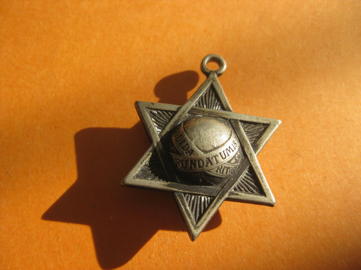 Silbernes Ehrenzeichen der jüdischen Freimaurer Vereinigung ROTHSCHILD USA