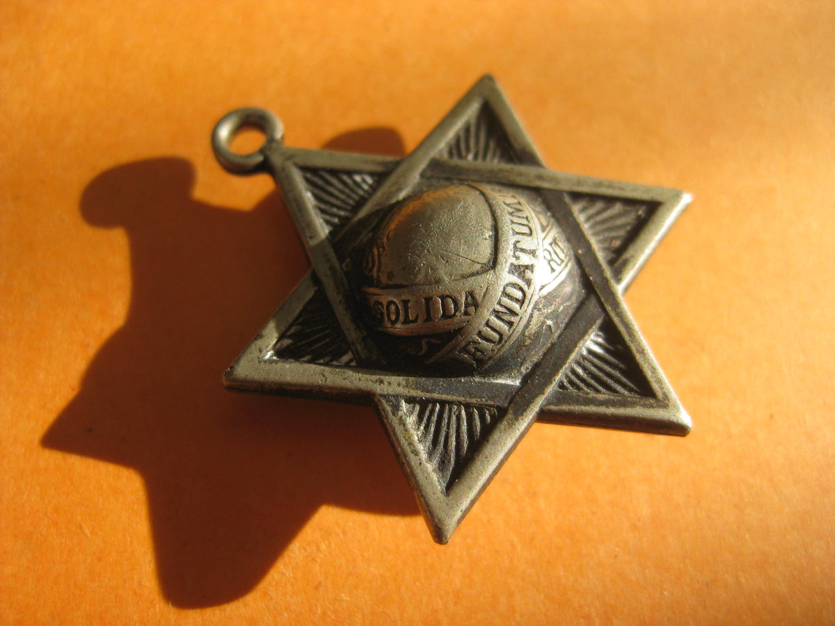 Silbernes Ehrenzeichen der jüdischen Freimaurer Vereinigung ROTHSCHILD USA