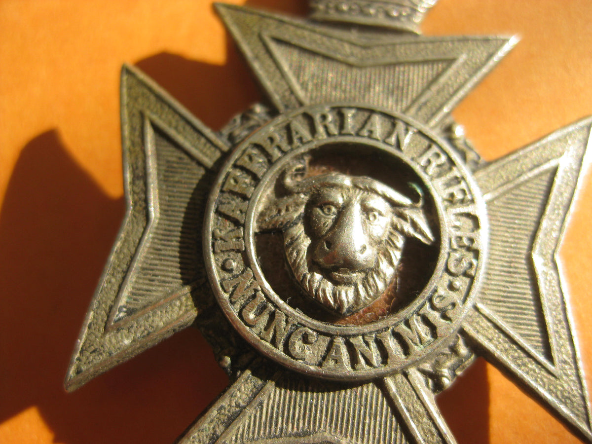 kaffrarian rifles Südafrika Uniformteil Beutestück Badge